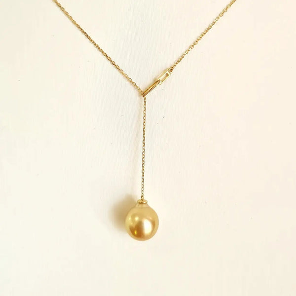 South sea gold pearl necklace