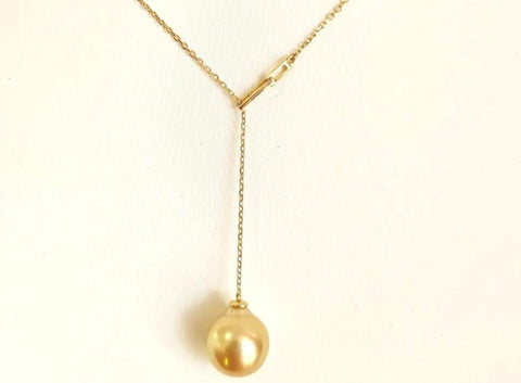 South sea gold pearl necklace