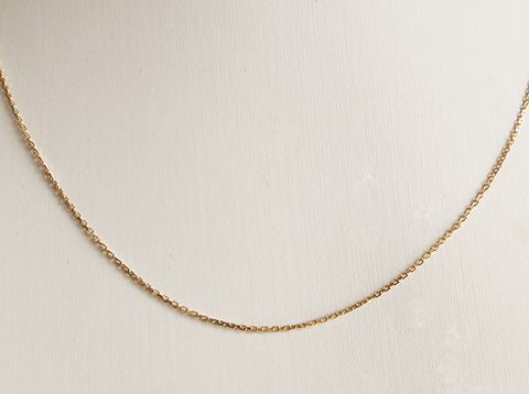 18k gold necklace chain