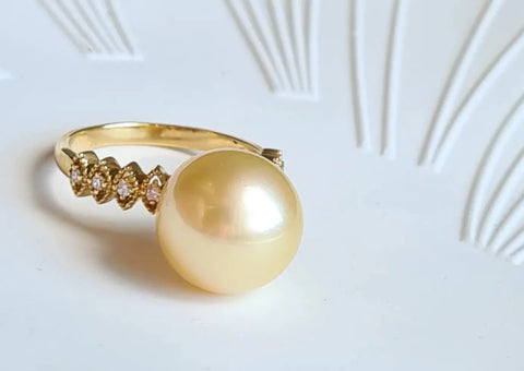 South sea pearl ring