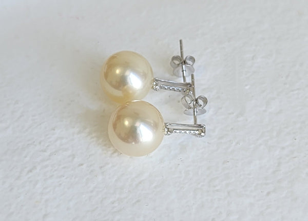 South sea pearl earring
